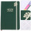 3Pièces -Notes Planner Hebdomadaire Vert Design Chic 9