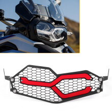 Motorcycle Headlight Grill Protector for F750GS/F850GS 2018-2019 Red