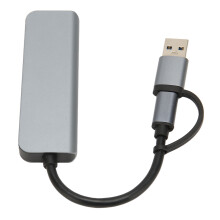 USB C Hub 4 Port USB 3.0 Splitter Extender 5Gbps for Windows Linux Chrome OS