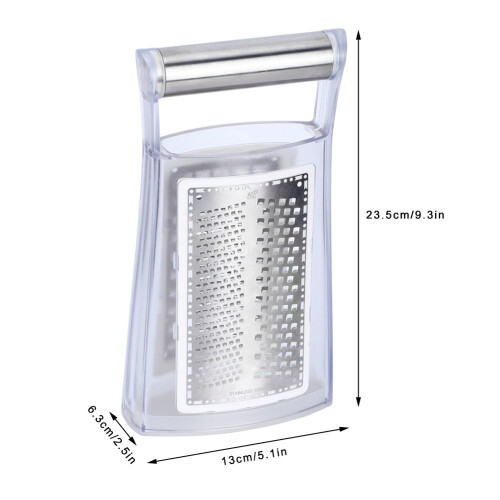 Rust-Resistant Stainless Steel Cheese Grater 1