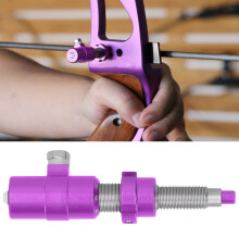 Recurve-Bogen Seitenkissen Plunger Aluminiumlegierung Kunststoff Lila 54g