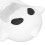 White Halloween Ghost Mitten Teether - Silicone 9