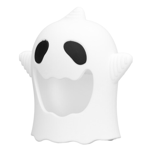 White Halloween Ghost Mitten Teether - Silicone