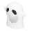 White Halloween Ghost Mitten Teether - Silicone 14