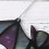 Colorful Bat Window Suncatcher Acrylic 20x8cm 4