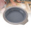 Faltbare runde Silikon-Backform 22 cm grau 13