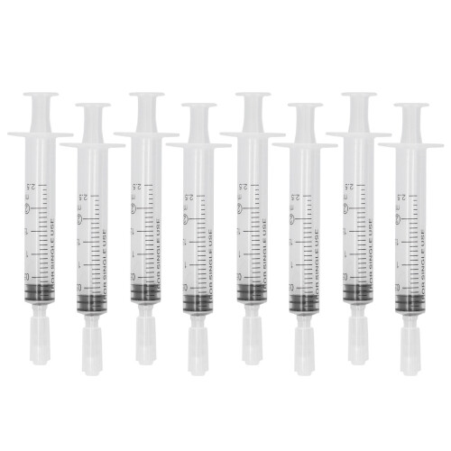 2.5ml Perfume Syringe Dispenser Set 8pcs Plastic Cosmetics Refill Tool 1