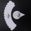 12Pcs Ramadan Cupcake Paper Card Packaging Decorations, 8cm Top Diameter 8