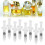 2.5ml Perfume Syringe Dispenser Set 8pcs Plastic Cosmetics Refill Tool 12