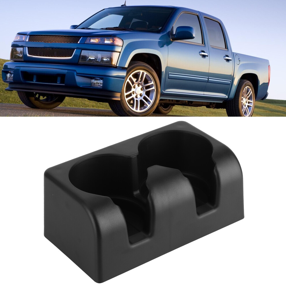 Dual Cupholder Insert For Chevy Colorado 2004-2012, Abs 9351388301953