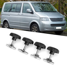 Edelstahl-T-Schienen-Montageschrauben 4er Pack, verriegelbare T-Bolzen für T5 T6 2003+