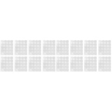 320Pcs Candle Wick Stickers Double Sided Adhesive Heat Resistant White