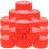 200Pcs Red Plastic Bottle Caps for Kids DIY and Creative Craft Making 2