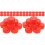 200Pcs Red Plastic Bottle Caps for Kids DIY and Creative Craft Making 4