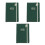 3Pièces Notes Planning Vert PU Pour Maison 7