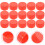 200Pcs Red Plastic Bottle Caps for Kids DIY and Creative Craft Making 10