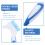 4Pcs Plastic Cleaning Brushes Blue for Turtle and Tortoise Shells 10