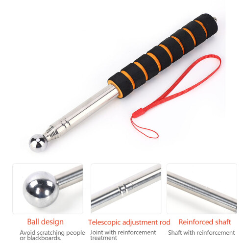 Shockproof Empty Drum Hammer 130cm Stainless Steel Inspection Tool