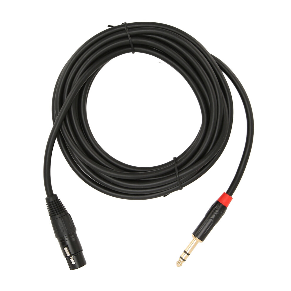 Xlr Female To 1/4 Inch Trs Cable 16.4Ft Balanced Microphone Cable 3591388304066