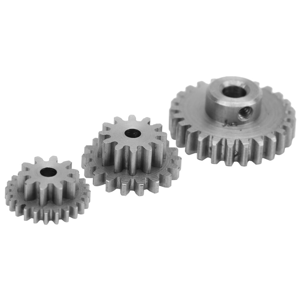 Wpl D12 1/10 Rc Truck Steel Gear Transmission Box Gear Replacement Part Silver 9331388304215