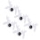 5 Stück Billard Snooker Queue Halter Halter Weiß 100x70mm 6