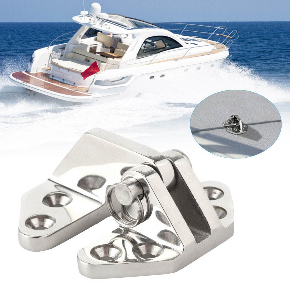 2pcs Marine Hatch Hinge 316 Stainless Steel MirrorPolish Boat Hardware