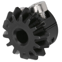 Gusseisen-Roboterradscheibe 14-Zahn, Kegelriemenscheibe, 6 mm D-Mitte, 1,5 MOD
