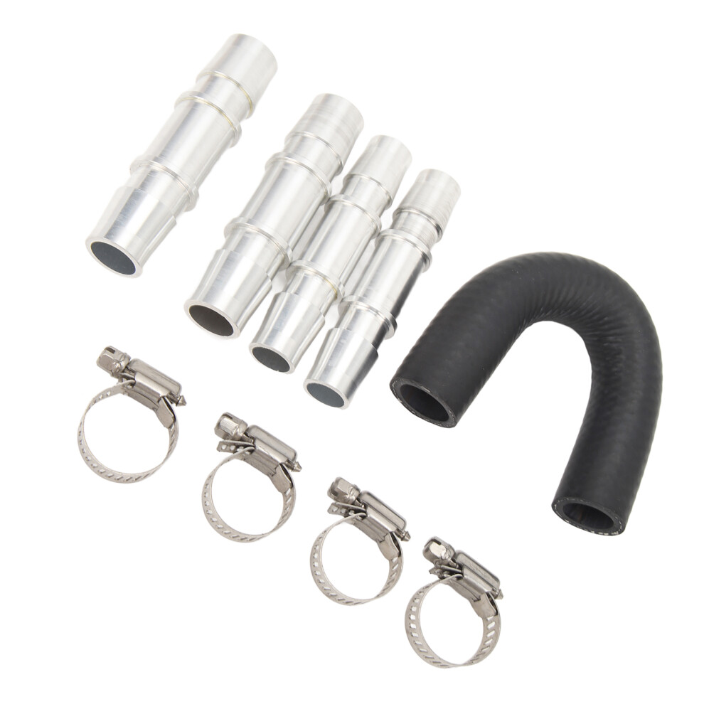 Universal Engine Heater Core Bypass Kit 5/8In & 3/4In Hose Fittings 7901388306087