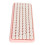Wireless Bluetooth Keyboard 84 Keys Sakura Pink for iOS/Android/Windows 14