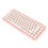 Wireless Bluetooth Keyboard 84 Keys Sakura Pink for iOS/Android/Windows 15