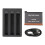IS360X3B 1800mAh 3-Channel Charger Black Type-C 2