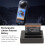 IS360X3B 1800mAh 3-Channel Charger Black Type-C 4