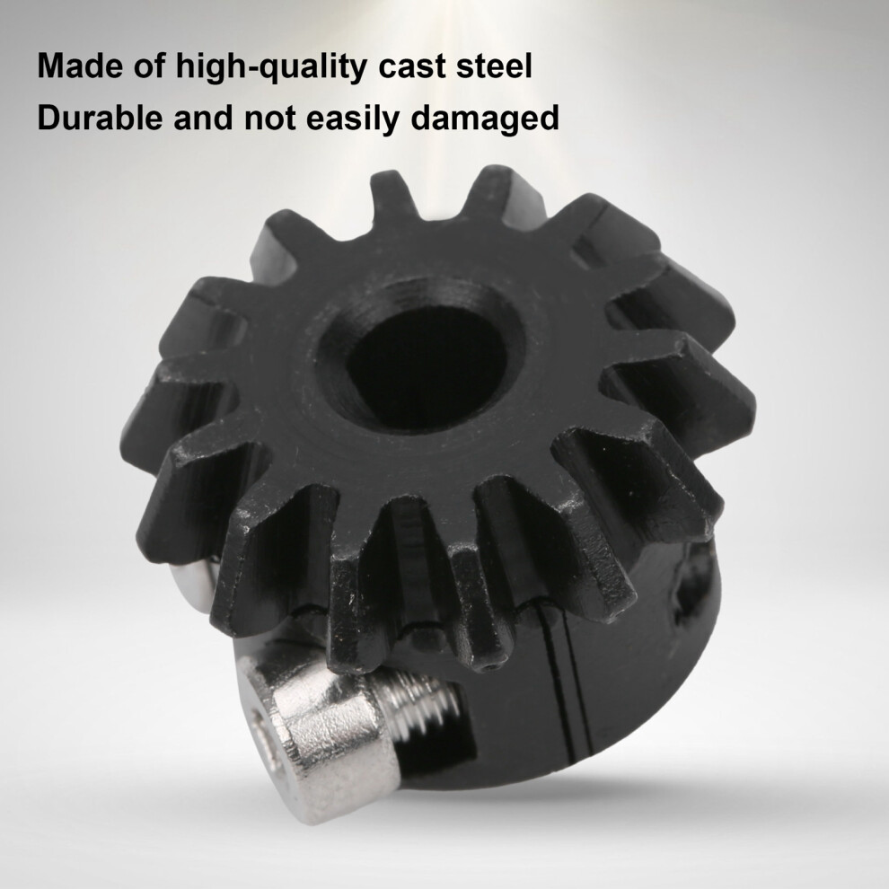Cast Iron Robot Sprocket 14 Tooth Bevel Pinion 6Mm D Bore 1.5 Mod 7901392107588