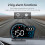 Universal Car HUD Display Speedometer GPS Digital Overspeed Alarm 5