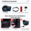 Universal Car HUD Display Speedometer GPS Digital Overspeed Alarm 11