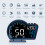 Universal Car HUD Display Speedometer GPS Digital Overspeed Alarm 14