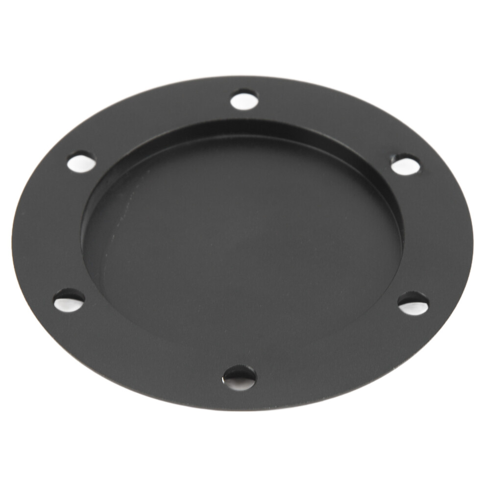Aluminium 6 Hole Steering Wheel Centre Cap Black 7293282014367