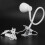 USB Clip Reading Light, 5W Dimmable 24LED White, Yellow & Mix 4