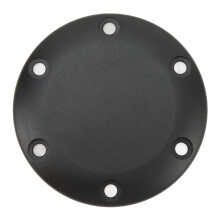 Black Aluminium Horn Cover 6 Hole 84mm