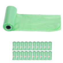 20 Rollen grüne Windelabfallbeutel für Säuglinge, 28x17cm, 15 Stück/Rolle
