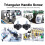 M6 Plastic Arc Handle Screws 15mm Triangular Head Locking Bolt Fastener for DIY 1