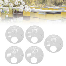 Stainless Steel 5PCS Beehive Entrance Discs for Beekeeping Nests