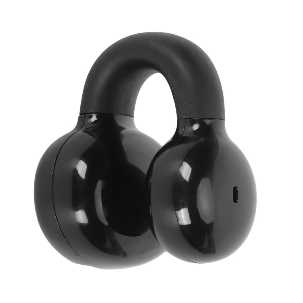 Stylish Bluetooth Clip On Earphones, 8H Talk, Noise Cancelling, Open Ear, Black 9431388307831