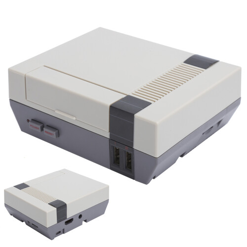 Retro Vintage Game Console Shell Box with Fan for Raspberry Pi 2/3/B+