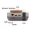 Retro Vintage Game Console Shell Box with Fan for Raspberry Pi 2/3/B+ 6