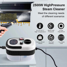 2500W High Pressure Steam Cleaner 6 Gear Portable