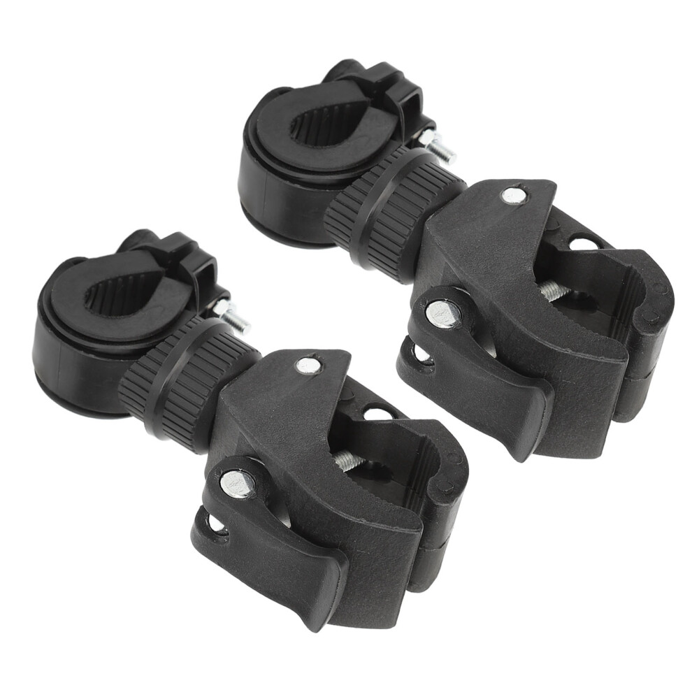 2 Sets 360 Rotating ABS Cane Holder for Walkers & Scooters