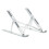Foldable Aluminum Laptop Stand 6-Level Adjustable Ventilated Riser Gray 14