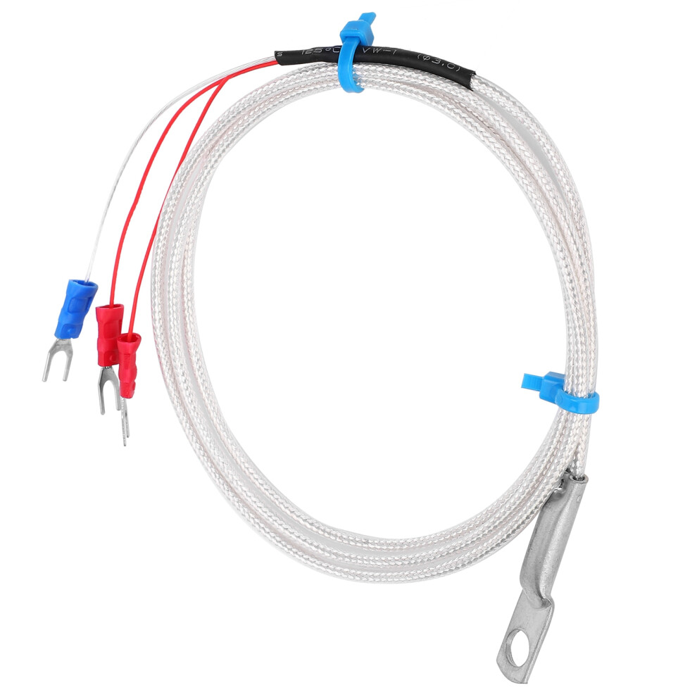 Pt100 Round Hole Patch Temperature Sensor Probe - 50C To 300C 9411392137983