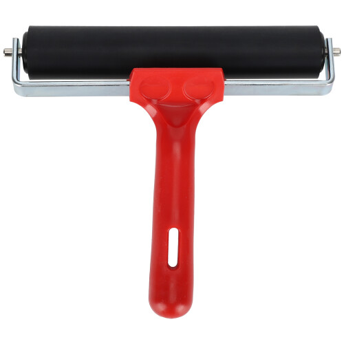 15cm Rubber Roller for Printmaking Gluing Inking Diamond Art and Crafting 1